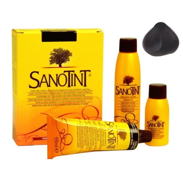 SANOTINT CLASSIC 02 BLACK BROWN ΚΑΦΕ ΜΑΥΡΟ 125ML