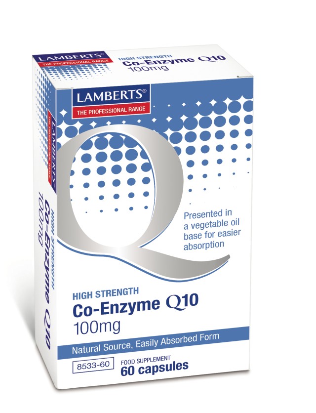 LAMBERTS CO-ENZYME Q10 100MG 60CAPS