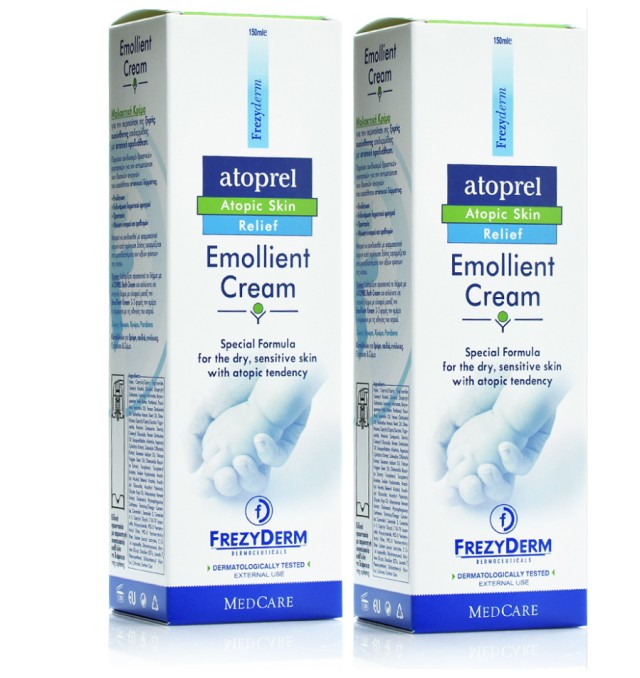 Frezyderm Atoprel Emollient Cream 2X150ml Έκπτωση 30%