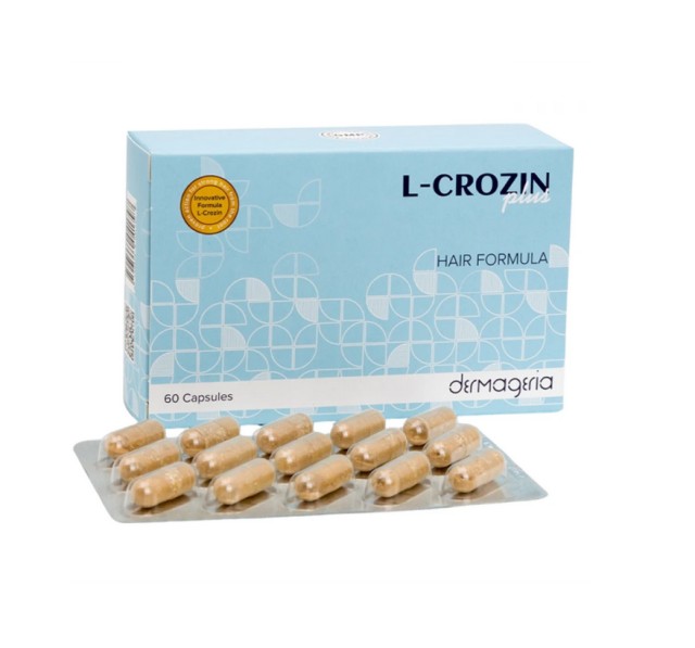 Dermageria L-Crozin Plus Hair Formula 60caps