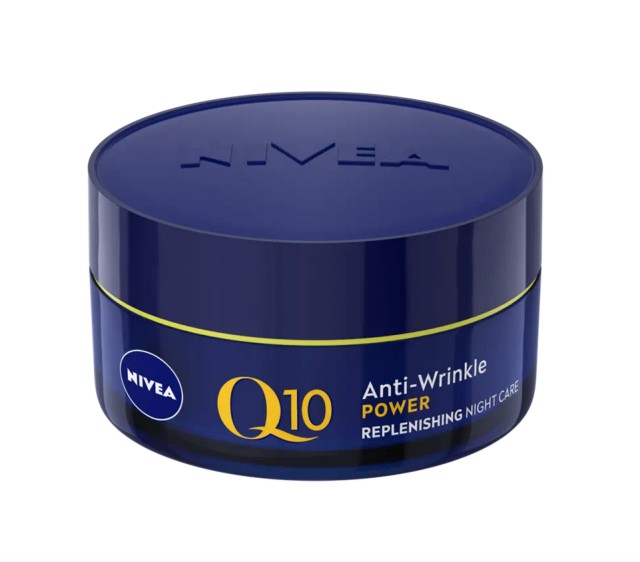 Nivea Q10 Anti-Wrinkle Power Night Cream Αντιρυτιδική Κρέμα Νύκτας με Συνένζυμο Q10 50ml