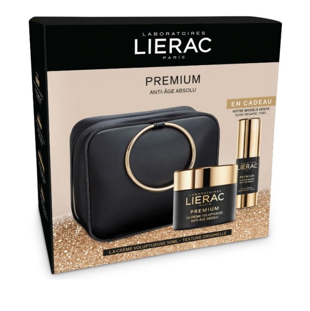 Lierac Premium Set La Creme Voluptueuse 50ml + Δώρο Premium La Creme Recard 15ml & Τσαντάκι 1τμχ