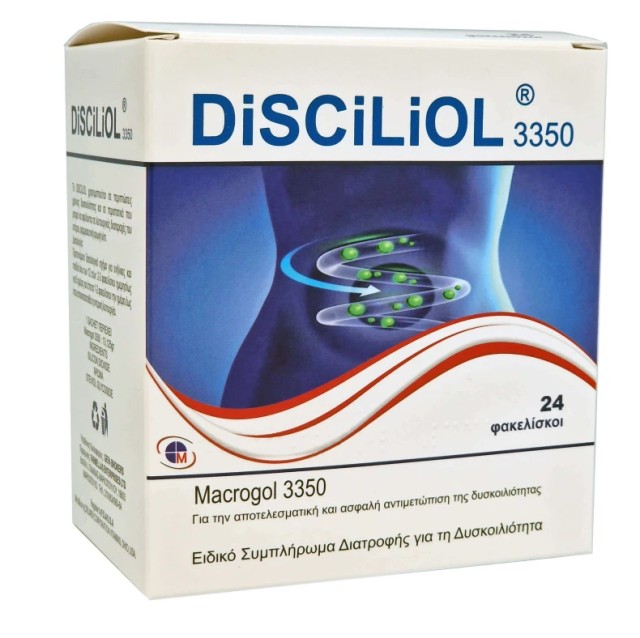 DiSCiLioL Magrogol 3350 Special Food Supplement 24Sachets