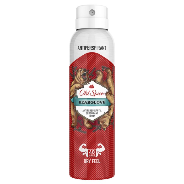 Old Spice Bearglove Antiperspirant & Deodorant Spray 150ml