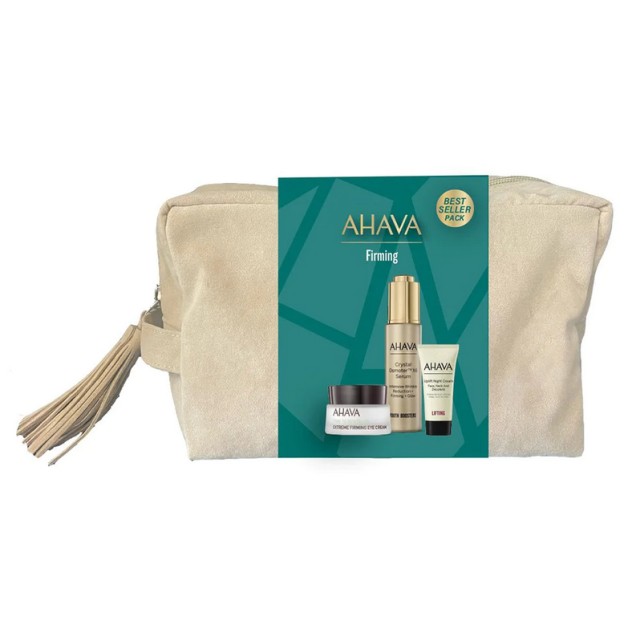 Ahava Set Firming Crystal Osmoter X6 Serum 30ml & Extreme Firming Eye Cream 15ml & Uplift Night Cream 15ml