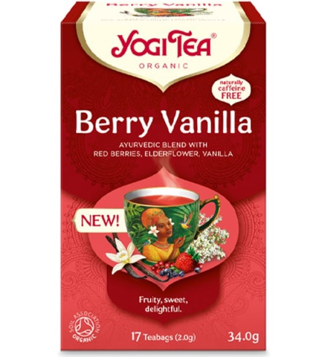 Yogi Tea Berry Vanilla Tea 34.0g 17Teabags