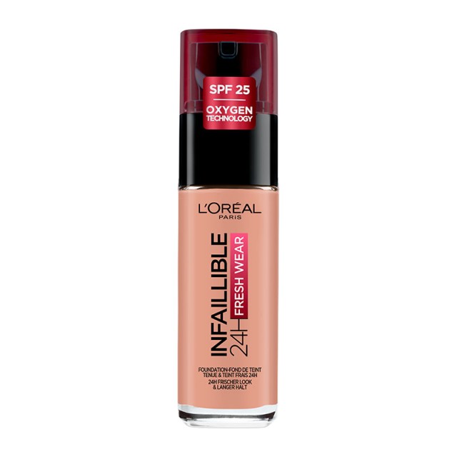 L'oreal Paris ΙΝFAILLIBLE 24H ΥΓΡΟ ΜΕΙΚΑΠ ΓΙΑ ΠΛΗΡΗ ΚΑΛΥΨΗ 270 ROSE SUN 30ml