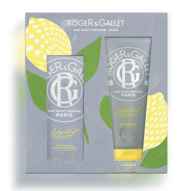 Roger & Gallet Set Cologne Twist Eau de Cologne 100ml & Roger &  ΔΩΡΟ Gallet Cologne Twist Gel Douche 200ml