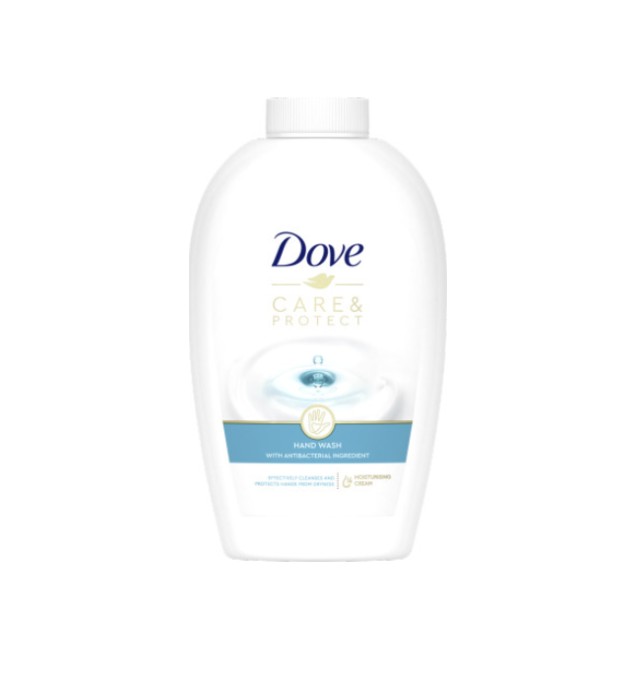Dove Care & Protect Hand Wash Refill Ανταλλακτικό Ενυδατικό Υγρό Σαπούνι Χεριών 250ml