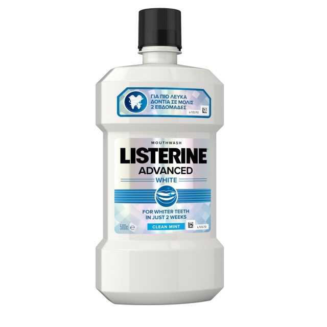 LISTERINE® Advanced White Στοματικό Διάλυμα 500ml