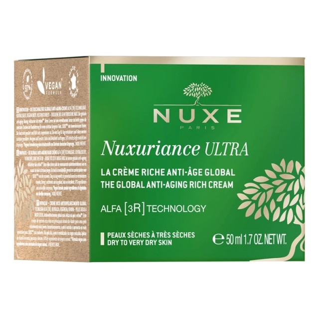 Nuxe Nuxuriance Ultra The Global Anti-Aging Rich Cream Αντιγηραντική Κρέμα Ημέρας για Ξηρές - Πολύ Ξηρές Επιδερμίδες 50ml
