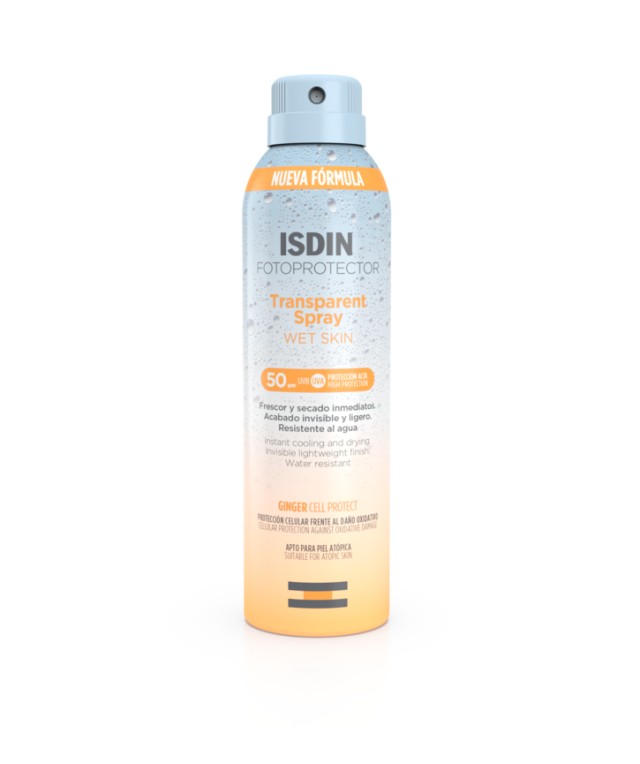 Isdin Fotoprotector Transparent Spray Wet Skin SPF50+ 250ml