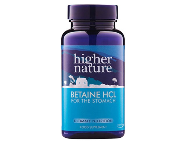 Higher Nature Betaine HCL 90caps