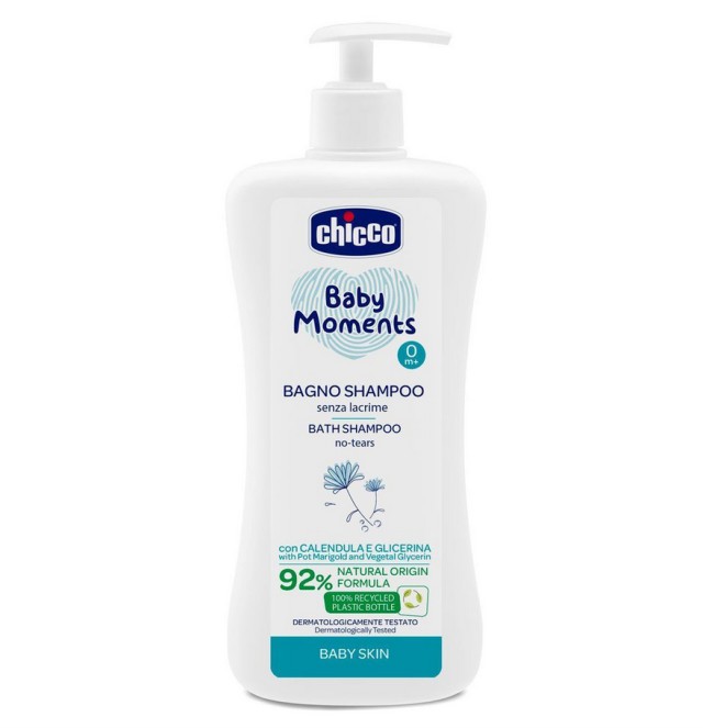 Chicco Baby Moments Bagno Shampoo Senza Lacrime 500ml