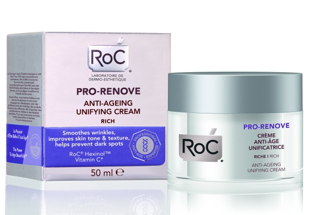 ROC PRO-RENOVE Κρέμα Αντιγήρανσης για Ομοιόμορφη όψη, Πλούσια Υφή 50ml