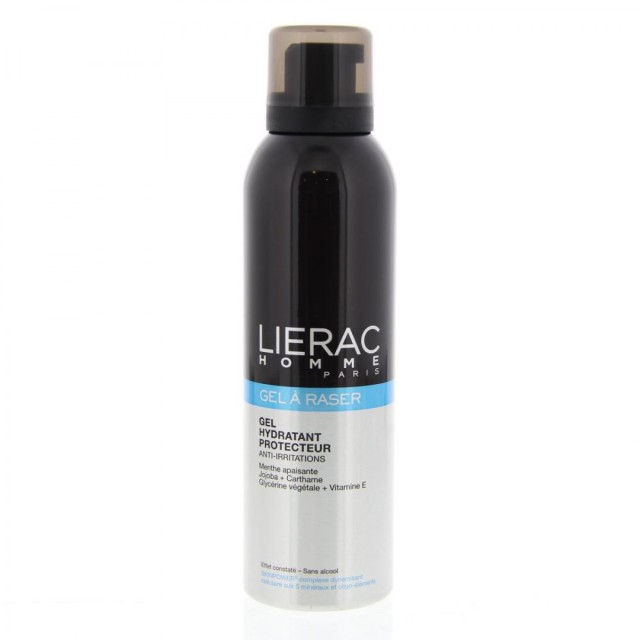 LIERAC HOMME GEL HYDRATAND PROTECTEUR RASSAGE CONFORT 150ML