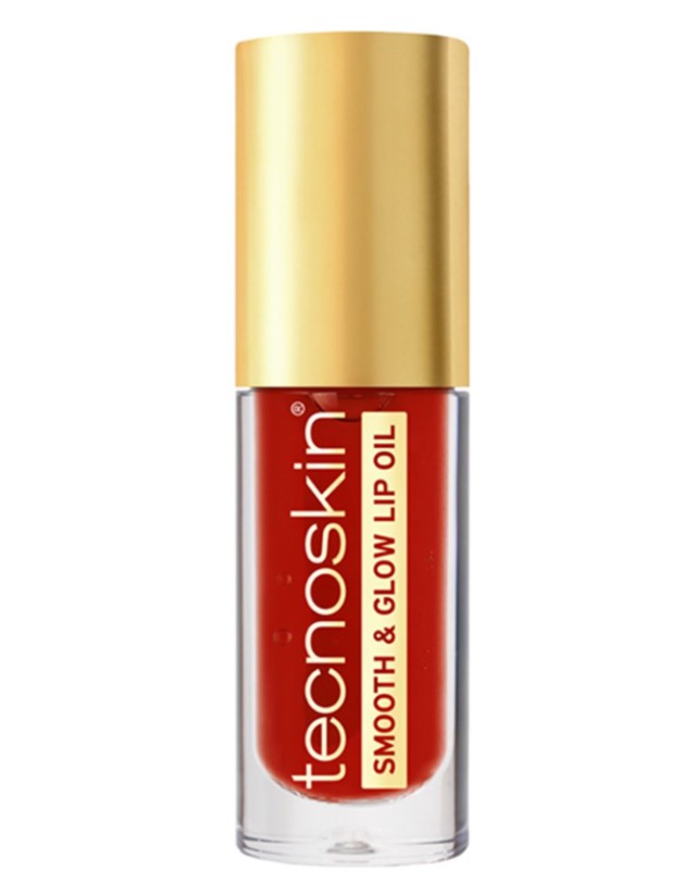 Tecnoskin Strawberry Smooth & Glow Lip Oil για τα Χείλη 5,5ml