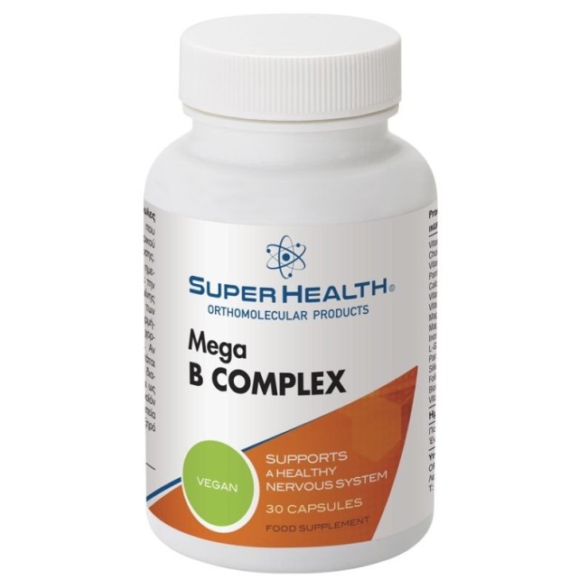 Super Health Mega B Complex 30caps
