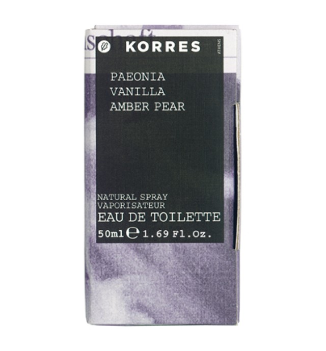 KORRES ΓΥΝΑΙΚΕΙΟ ΑΡΩΜΑ PAEONIA/ VANILLA/ AMBER/ PEAR 50ML