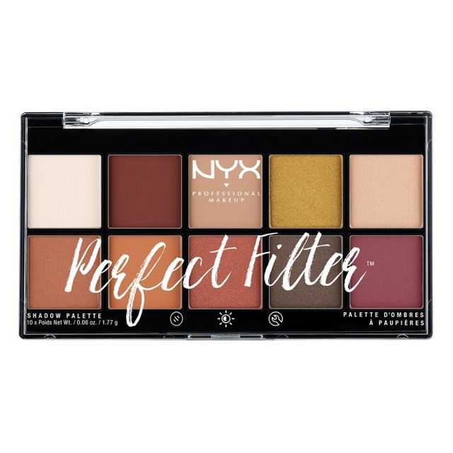 NYX PM Perfect Filter Παλετα Σκιων 2 Rustic Antique 154gr