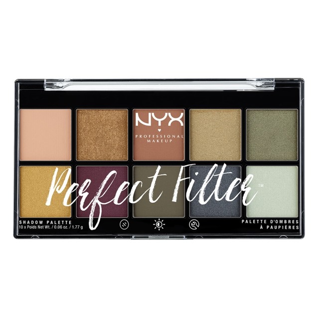 NYX PM Perfect Filter Παλετα Σκιων 3 Olive You 154gr