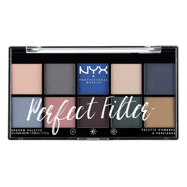 NYX PM Perfect Filter Παλετα Σκιων 5 Marine Layer 154gr