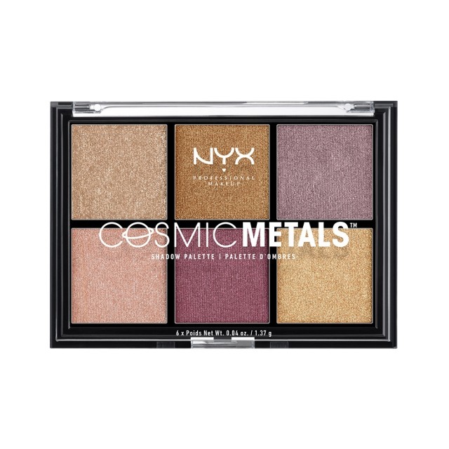 NYX PM Cosmic Metals Παλετα Σκιων 1 Multi gr