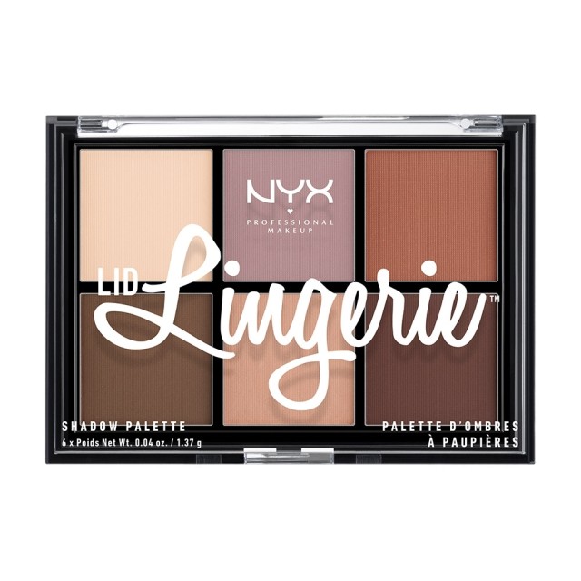 NYX PM Lid Lingerie Παλέτα Σκιών 1 Multi 122gr