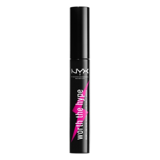 NYX PM Worth The Hype Μασκαρα Για Ογκο Και Μηκος 1 Black 7ml