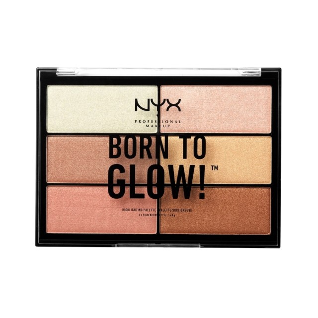 NYX PM Born To Glow Highlighting Παλετα Μακιγιαζ 1  gr