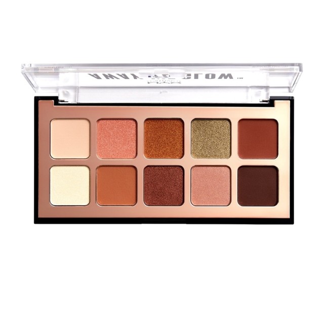 NYX PM Away We Glow Παλέτα Σκιών 2 Hooked On Glow 10gr