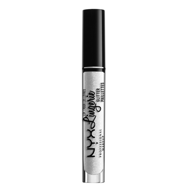 NYX PM Lip Lingerie Glitter Χειλιων 1 Clear 33ml