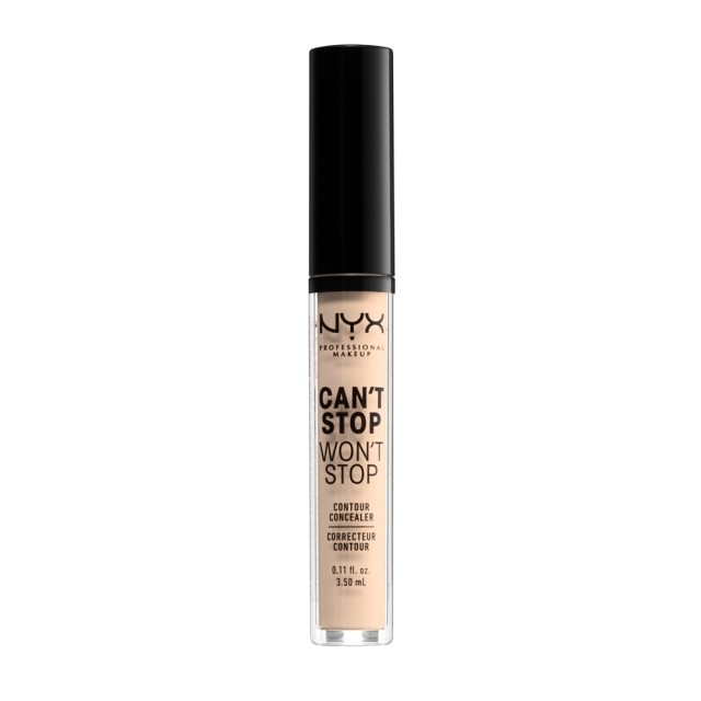NYX PM Can't Stop Won't Stop Contour Concealer 4 LIGHT IVORY  3,5ml