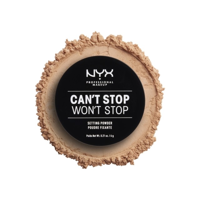 NYX PM Can't Stop Won't Stop Πούδρα Σταθεροποίησης 3 MEDIUM 6g