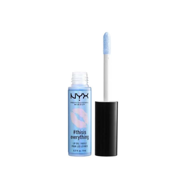 NYX PM #THISISEVERYTHING LIP OIL LIP GLOSS 2 SHEER SKY BLUE 8ml