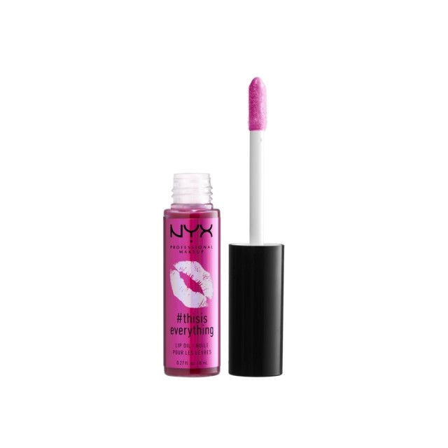 NYX PM #THISISEVERYTHING LIP OIL LIP GLOSS 4 SHEER BERRY  8ml