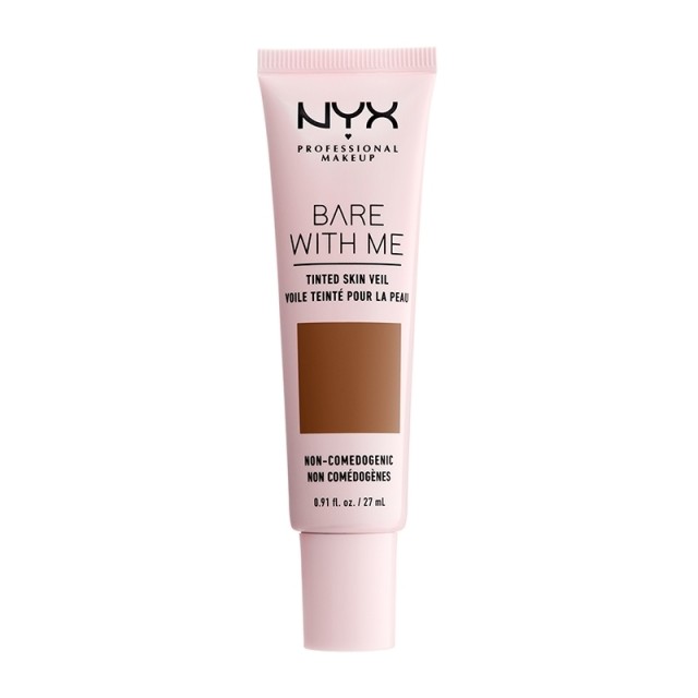 NYX PM Bare With Me Tinted Skin Veil Κρέμα με Χρώμα 10 Deep Mocha 27ml