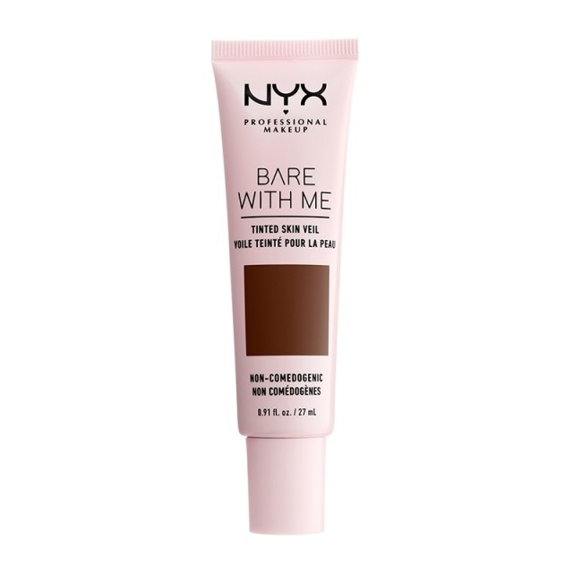 NYX PM Bare With Me Tinted Skin Veil Κρέμα με Χρώμα 12 Deep Espresso 27ml