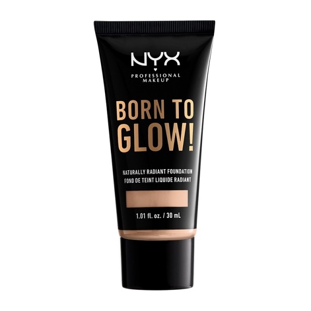 NYX PM Born To Glow! Naturally Radiant Foundation	 5 Light		 ml