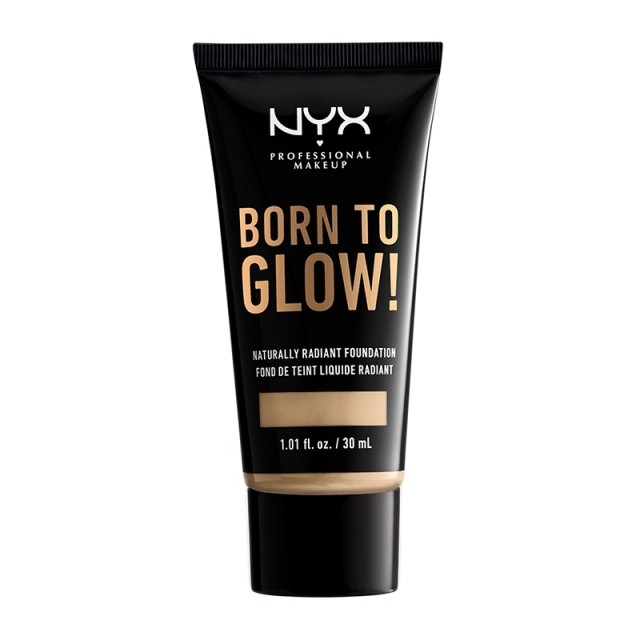 NYX PM Born To Glow! Naturally Radiant Foundation  Nude 30ml