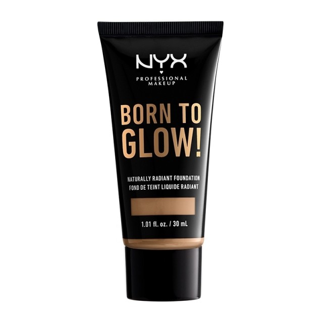 NYX PM Born To Glow! Naturally Radiant Foundation 15 Caramel 30ml