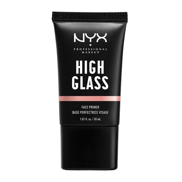 NYX PM High Glass Primer Προσωπου 2 Rose Quartz 30ml