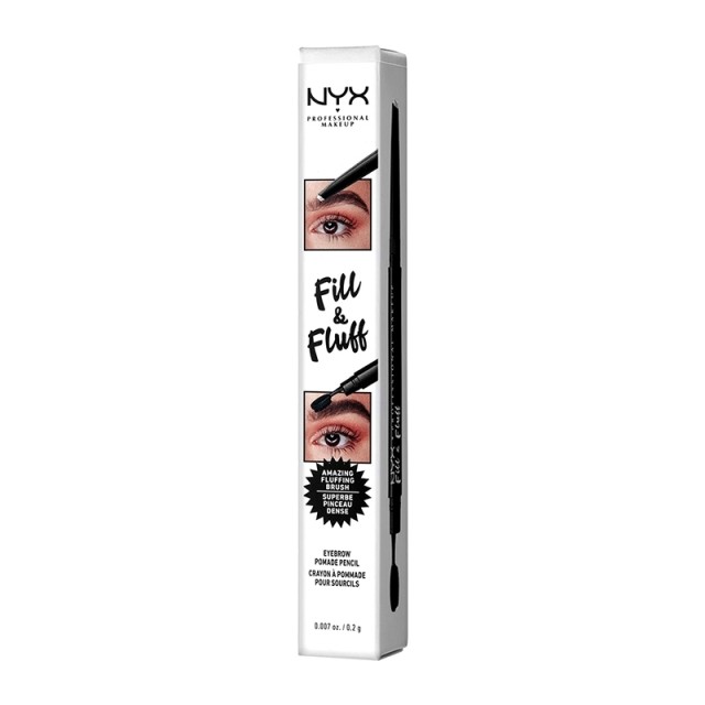 NYX PM  FILL & FLUFF CLEAR POMADE Μολύβι Φρυδιών 9  0,2gr