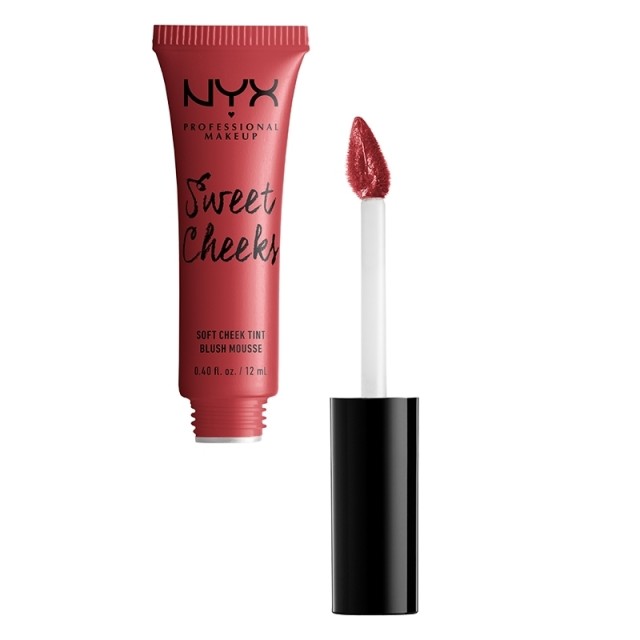 NYX PM SWEET CHEEKS SOFT CHEEK TINT ΚΡΕΜΩΔΕΣ ΡΟΥΖ 3 CARALICIOUS, CORAL 12ml