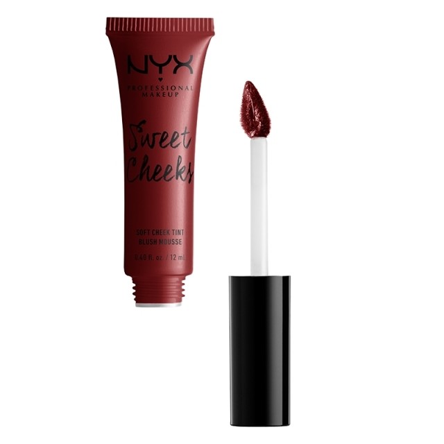 NYX PM SWEET CHEEKS SOFT CHEEK TINT ΚΡΕΜΩΔΕΣ ΡΟΥΖ 6 BOMBSHELL, WARM ROSE 12ml