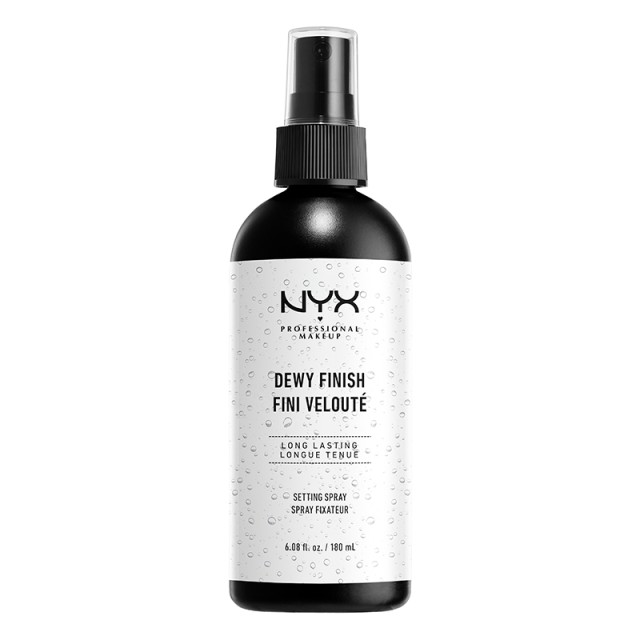 NYX PM Spray Σταθεροποιησης Μαγικιαζ Dewy Maxi Μεγεθος  DEWY FINISH 180ml