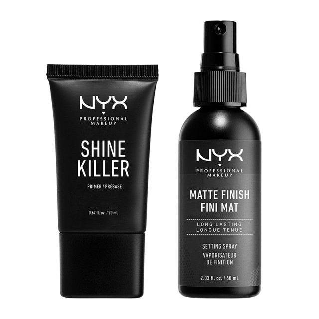 NYX PM Diamonds & Ice, Please Σετ Primer & Setting Spray