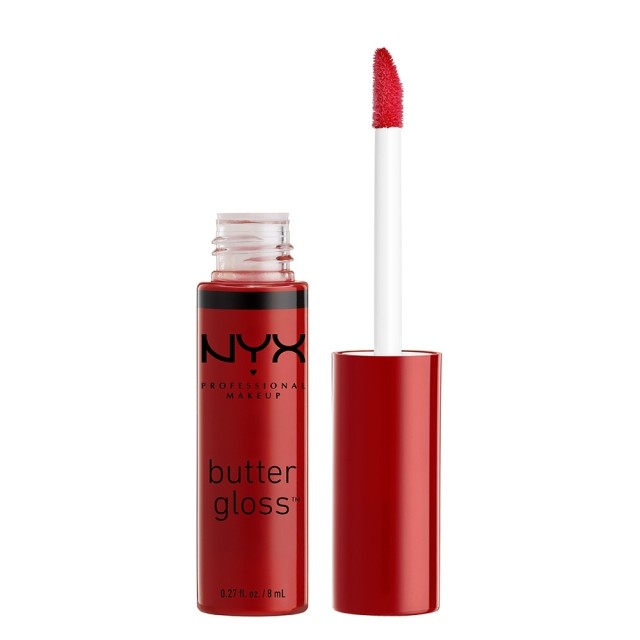 NYX PM Butter Gloss Lip Gloss 20 Red Velvet 8ml