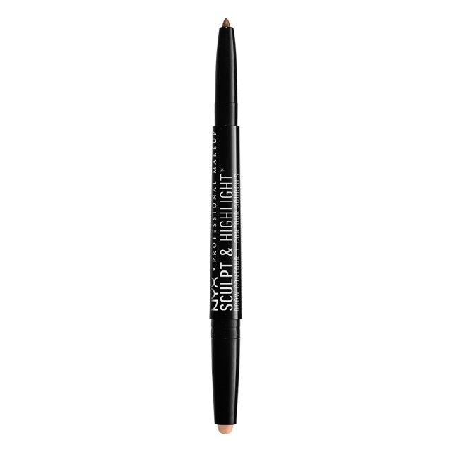 NYX PM Sculpt & Highlight Brow Contour 3 Soft Brown/ Rose 75gr