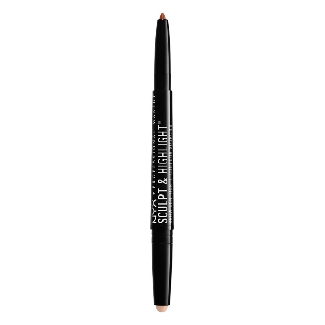 NYX PM Sculpt & Highlight Brow Contour 4 Auburn/ Soft Pink 75gr